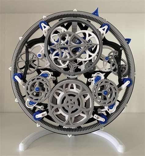 3d File Tourbillon Mechanica Tourbillon Escapement Mechanical Clock 🕰