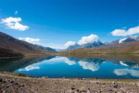 Chandra Taal Moon Lake In Lahaul And Spiti Himachal Pradesh India