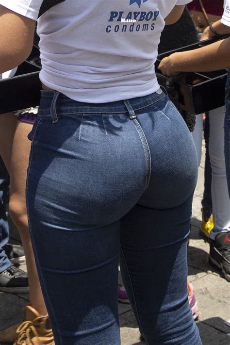 Beautiful Brunette With An Amazing Ass In Very Tight Jeans Divine