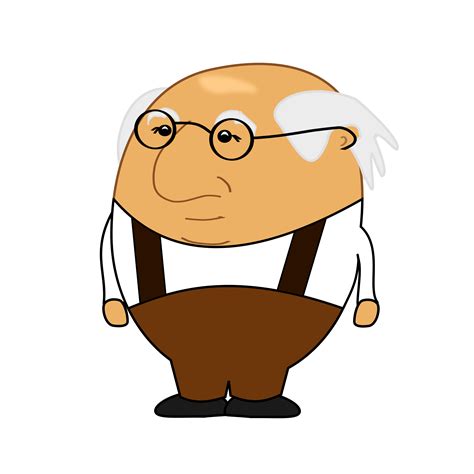 Clipart Old Man 2