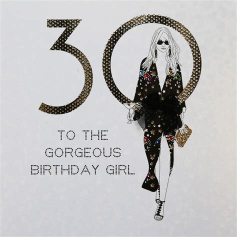 Gorgeous Birthday Girl Handmade Th Birthday Card AG Tilt Art