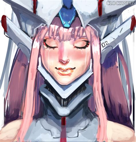 I Attempted To Draw Zero Two Strelizia True Apus Now Lets Hope