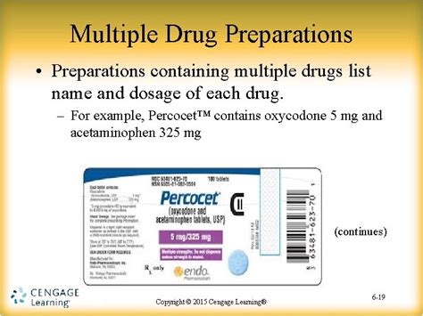Chapter 6 Oral Medication Labels And Dosage Calculation