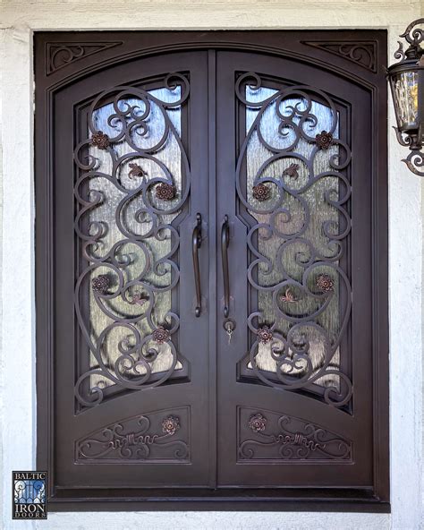 Wrought Iron Double Doors Luxury Double Entry Front Door