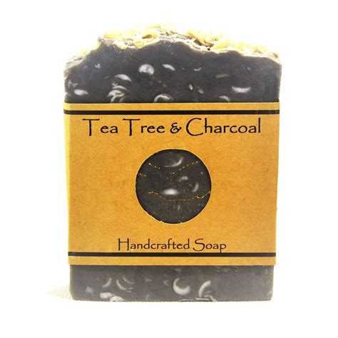 Charcoal And Tea Tree Oil Soap