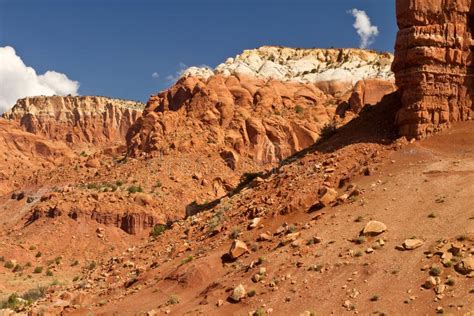 New Mexico Desert Landscape Stock Photo Image Of Desert Stone 27142460