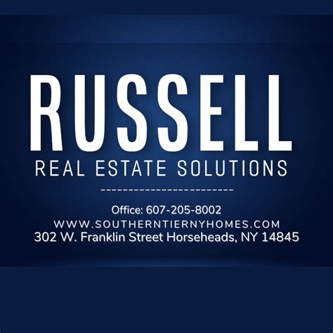 Russell Real Estate Solutions Horseheads Ny