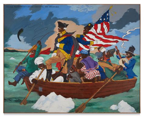 George Washington Carver Crossing The Delaware Page From An American