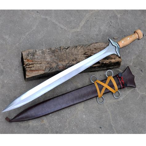 21 Inches Long Blade Xiphos Sword Greek Xiphos Hand Forged Etsy