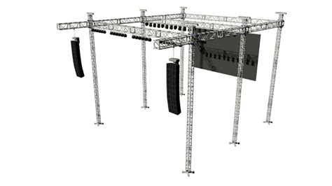 Self Climbing Structure Production Rigging Klassic Sound And Stage