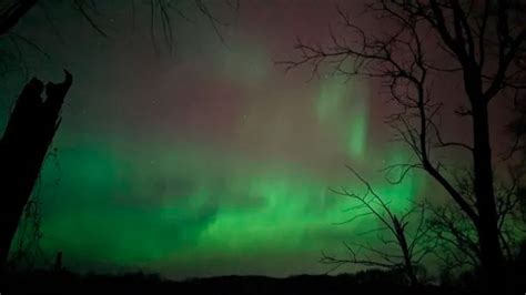Northern Lights Over Wisconsin Monday Night