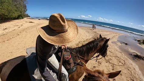 Horseback Riding In Kauai Part 1 Youtube