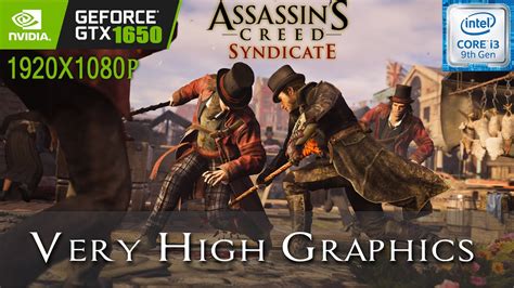 Assassin S Creed Syndicate I3 9100f Nvidia GTX 1650 Very High