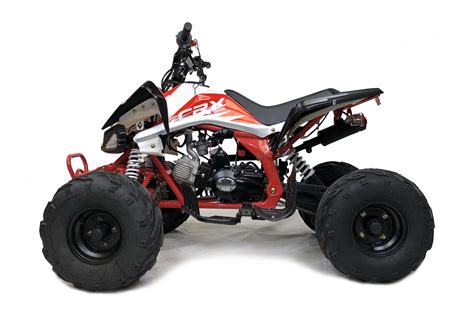 Teenagers 110cc Orion Panther Quad Bike Red Storm Buggies