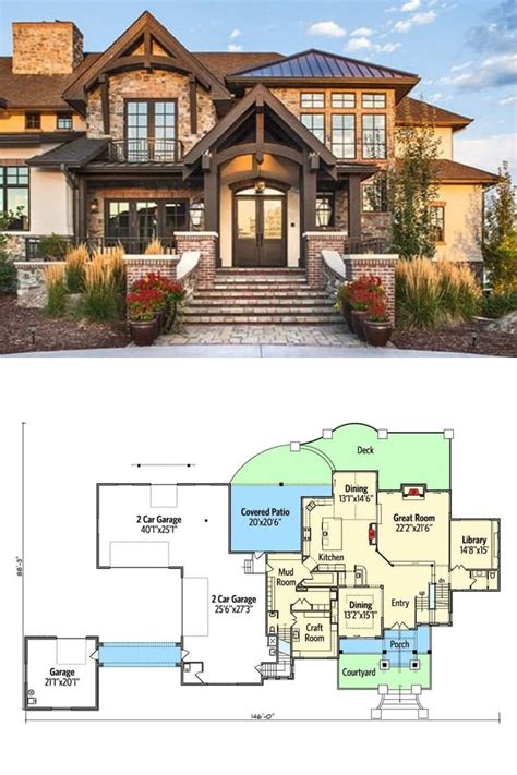 Barndominium 2 Story Floor Plans Image To U