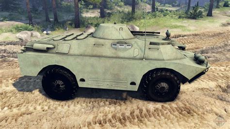 This game is not for wimps. BRDM-2 for Spin Tires