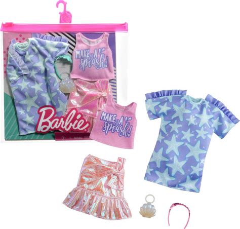 Barbie Fashions 2 Pack Clothing Set 2 Outfits For Barbie Doll Include