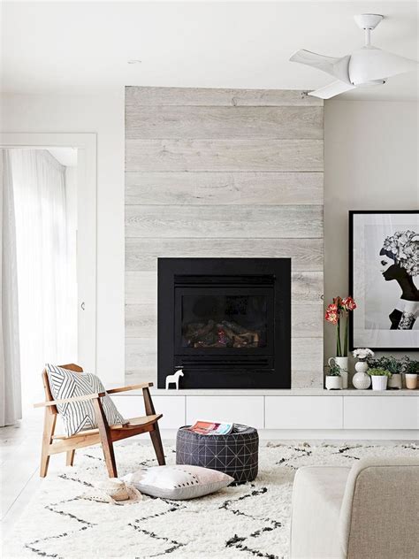 17 Smart Scandinavian Fireplace Ideas Makeover For Your Living Room