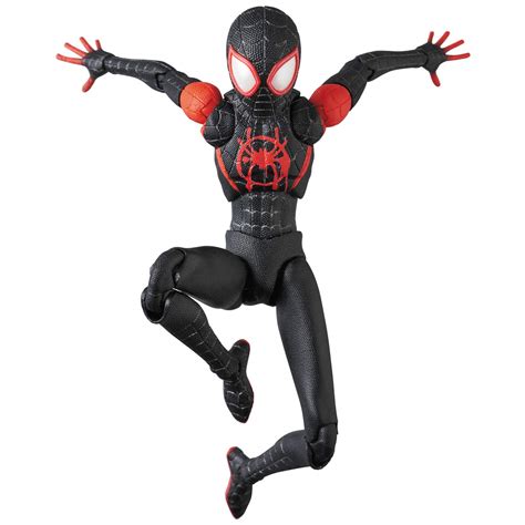 Medicom Mafex Into The Spider Verse Miles Morales Spider Man Promo