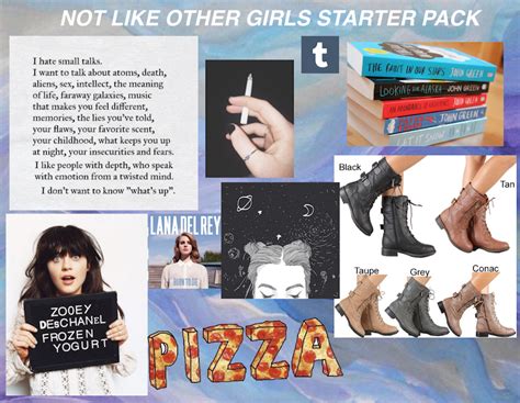 Not Like Other Girls Starter Pack Rstarterpacks