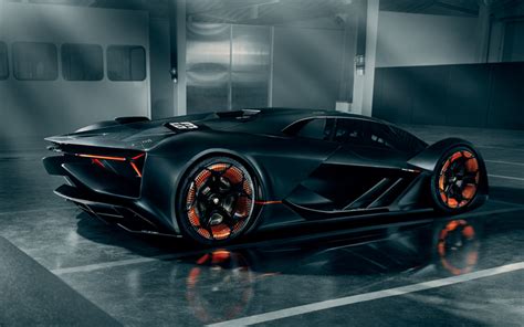 Download Wallpapers Lamborghini Terzo Millennio 4k Hypercars 2019 Cars Italian Cars