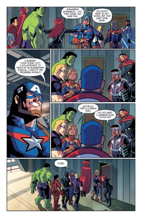 Comic Book Preview Marvel Action Avengers 1