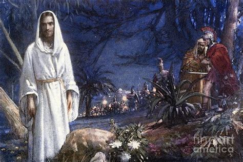 The Garden Of Gethsemane Painting By John Millar Watt Fine Art America