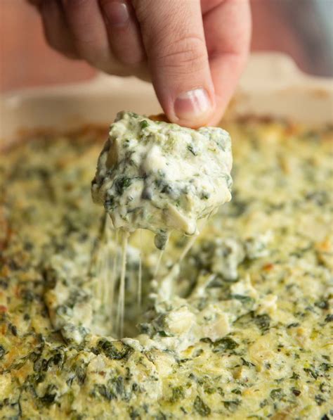 Classic Baked Spinach Artichoke Dip Don T Go Bacon My Heart