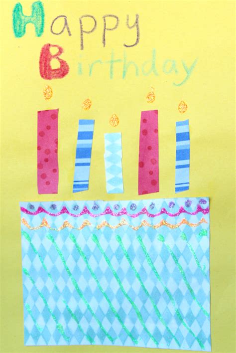 Even though the commercial card industry likes to make fun of your birthday is special to me because you've been more than just a father; Handmade Birthday Cards for Kids! | True Aim