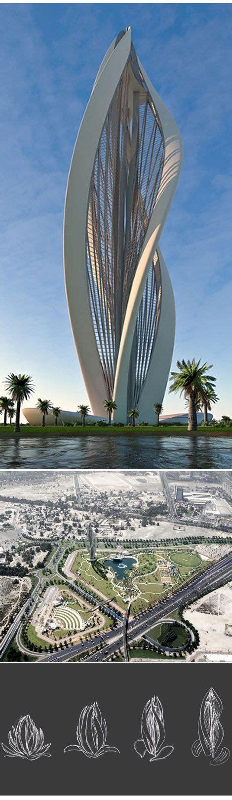 Arquitectura Blossoming Dubai By Petra Architects ⬆️