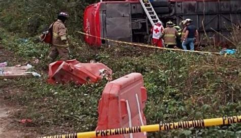 Identifican A Las 8 Víctimas Del Accidente De Autobús En Quintana Roo