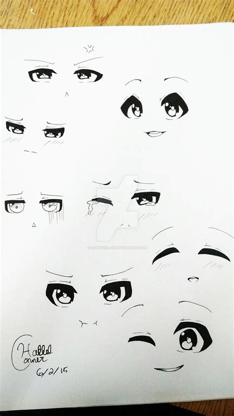 Anime Eyes Reference Sheet By Lightgirl 01 On Deviantart