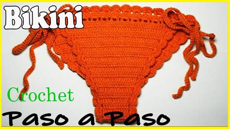 Bikini Panti O Calz N A Crochet Ganchillo Paso A Paso Todas Las