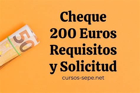 Requisitos Para Solicitar El Cheque Beb De Euros Hasta Los Tres A Os