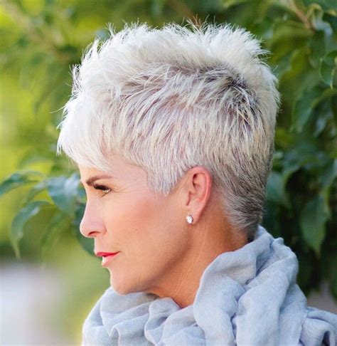 Classy And Simple Short Hairstyles For Women Over Short Spiky Haircuts Thick Hair