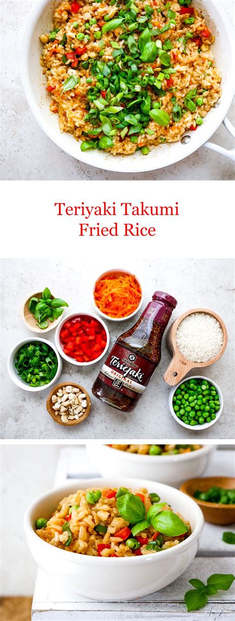Teriyaki Takumi Fried Rice Kikkoman Home Cooks Recipe Side Dishes