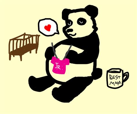 Pregnant Panda Drawception