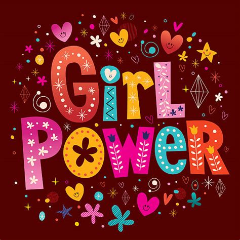 Girl Power Clip Art Vector Images And Illustrations Istock