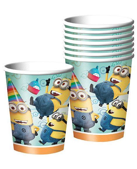 Despicable Me Minions 9 Oz Paper Cups Despicable Me Party Kids