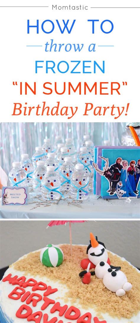 Olaf Party Disney Frozen Birthday Party Frozen Theme Party Summer