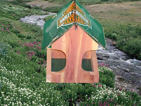 Along with indian, it was one of two major american motorcycle manufacturers to survive the great depression. Harley Davidson Bird Feeder. Hanging covered bird feeder ...