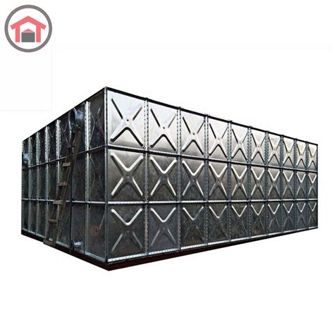Sectional Bolted Modular Water Tanks Hot Dipped Galvanized Pressed