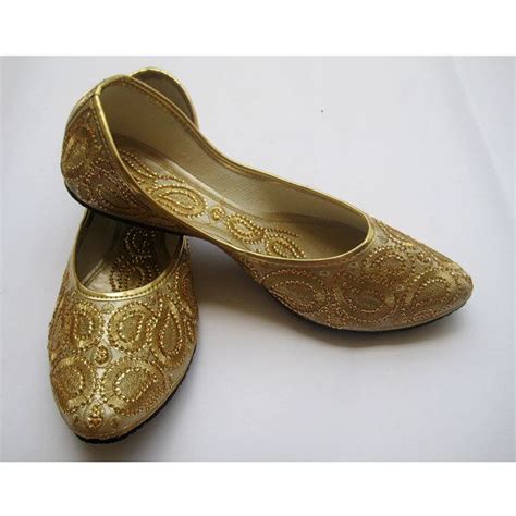 Gold Sequin Bridal Ballet Flatswedding Shoespaisley