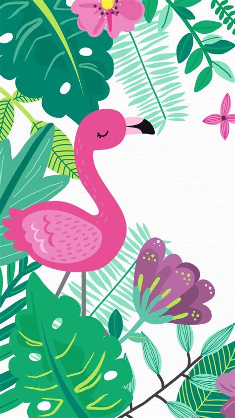 Sbm Wallpaper Flamingos Em 2020 Papel De Parede Flamingo Flamingos