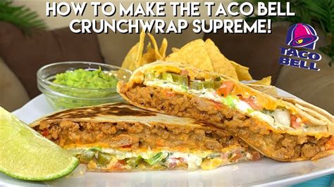 And i'll be the first to admit that i am not a fan of fast food. CRUNCHWRAP SUPREME COPYCAT! (TACO BELL RECIPE) - YouTube