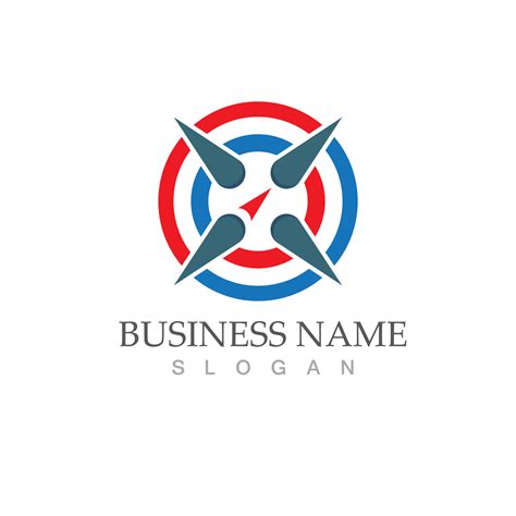 Compass logo template vector icon illustration 14391782 Vector Art at