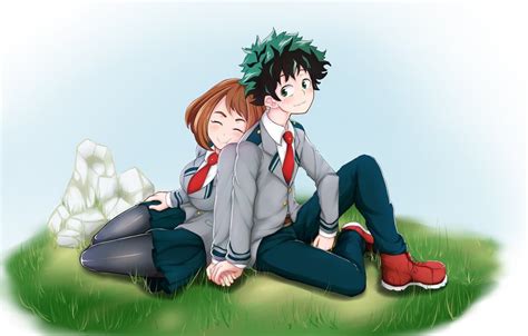 Deku X Uraraka By E Kenzie My Hero Academia Boku No Hero Academia