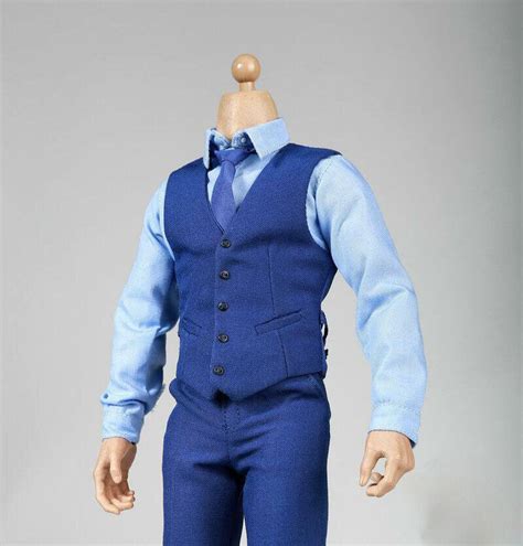 16 Male Action Figure Clothes Mens Business Suit Outfit For 12”hot Toys Phicen Ebay