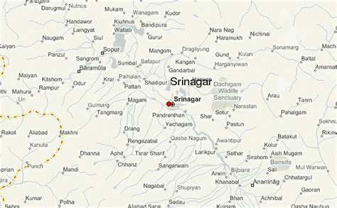 Srinagar Location Guide