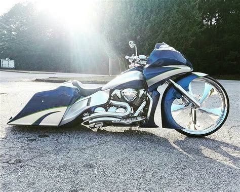 Suzuki custom motorcycles custom motorcycles. Built by @atlanta_custom_baggers #baggermilitia # ...